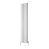 Reina Panel Radiator Reina Albano Central Heating Vertical Designer Radiator White / 1800 x 350mm
