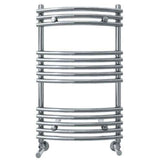 Vogue Melody Curved Designer Towel Radiator in Chrome