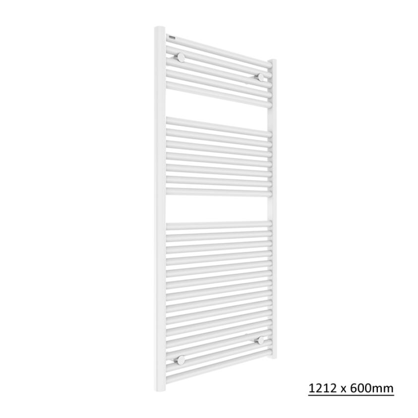 Tissino Ladder Rails Tissino Hugo2 Designer Towel Radiator in Mount Blanc