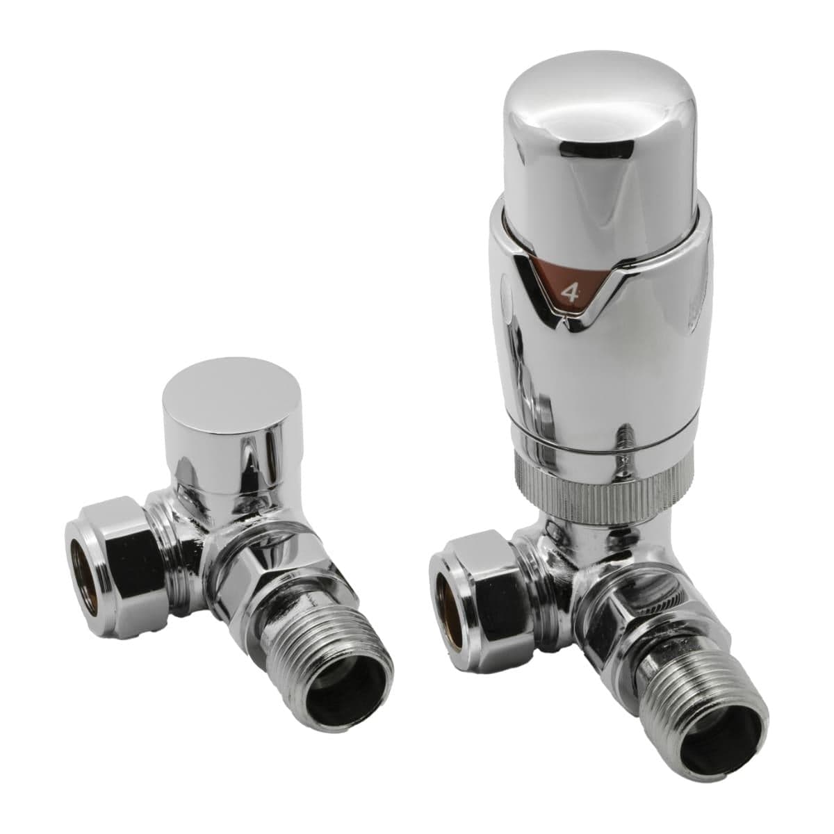 Totally Rads Radiator Valve Reina Modal Thermostatic Corner Radiator Valves Chrome