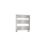 Eastbrook Wendover Curved Vertical Heated Towel Rail in White