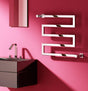 Reina Designer Towel Radiator Reina Serpe S-Shaped Central Heating Towel Radiator 510 x 500mm / Chrome