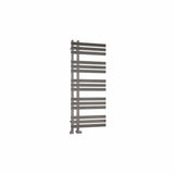 Eastbrook Designer Towel Radiator Eastbrook Leonardo Straight Vertical Heated Towel Rail in Chrome 1200 x 600mm / Dual Fuel