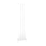 Eastbrook Panel Radiator Eastbrook Charlton Vertical Designer Radiator in Matt White