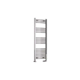 Eastbrook Wendover Curved Vertical Heated Towel Rail in White