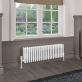Eastbrook Column Radiators Eastbrook Rivassa Traditional 4 Column Radiator in Matt Anthracite