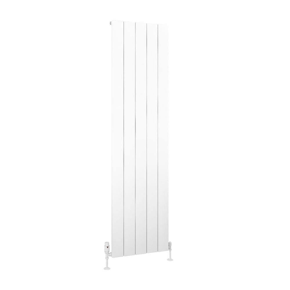 Eastbrook Panel Radiator Eastbrook Charlton Vertical Designer Radiator in Matt White