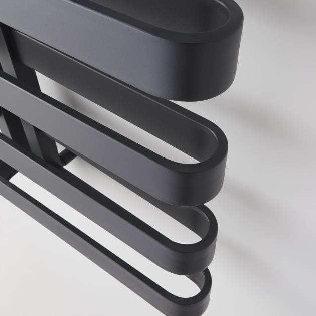 KRAD Designer Towel Radiators K-RAD Texas Straight Vertical Designer Towel Rail in Anthracite