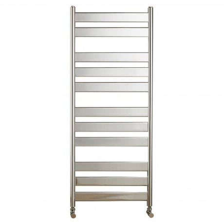 Redroom Designer Towel Radiator Redroom Azor Straight Vertical Designer Towel Rail in Chrome
