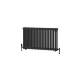 Eastbrook Rivassa Traditional 2 Column Radiator in Matt Black