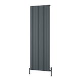 Reina Panel Radiator Reina Gio Aluminium Vertical Single Panel Central Heating Designer Radiator 1800 x 660mm / Anthracite