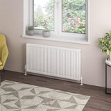Aquarius Type 21 Compact Panel Radiator In Gloss White