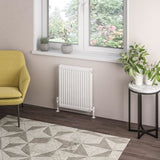 Aquarius Bathrooms Type 21 Aquarius Type 21 Compact Panel Radiator In Gloss White 600 x 500mm