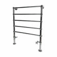 Imperial Traditional Towel Rails Imperial Lund Traditional Heating Towel Rail - 1000 x 700 - Floor Mounted - Chrome - Central Heating
