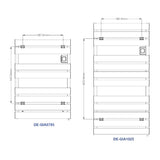 Reina Designer Towel Radiator Reina Gia Dry Electric Wi-Fi Enabled Designer Towel Radiator