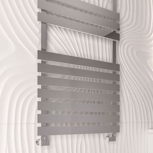 Eastbrook Eastbrook Biava Flat Straight Vertical Towel Rail in Chrome