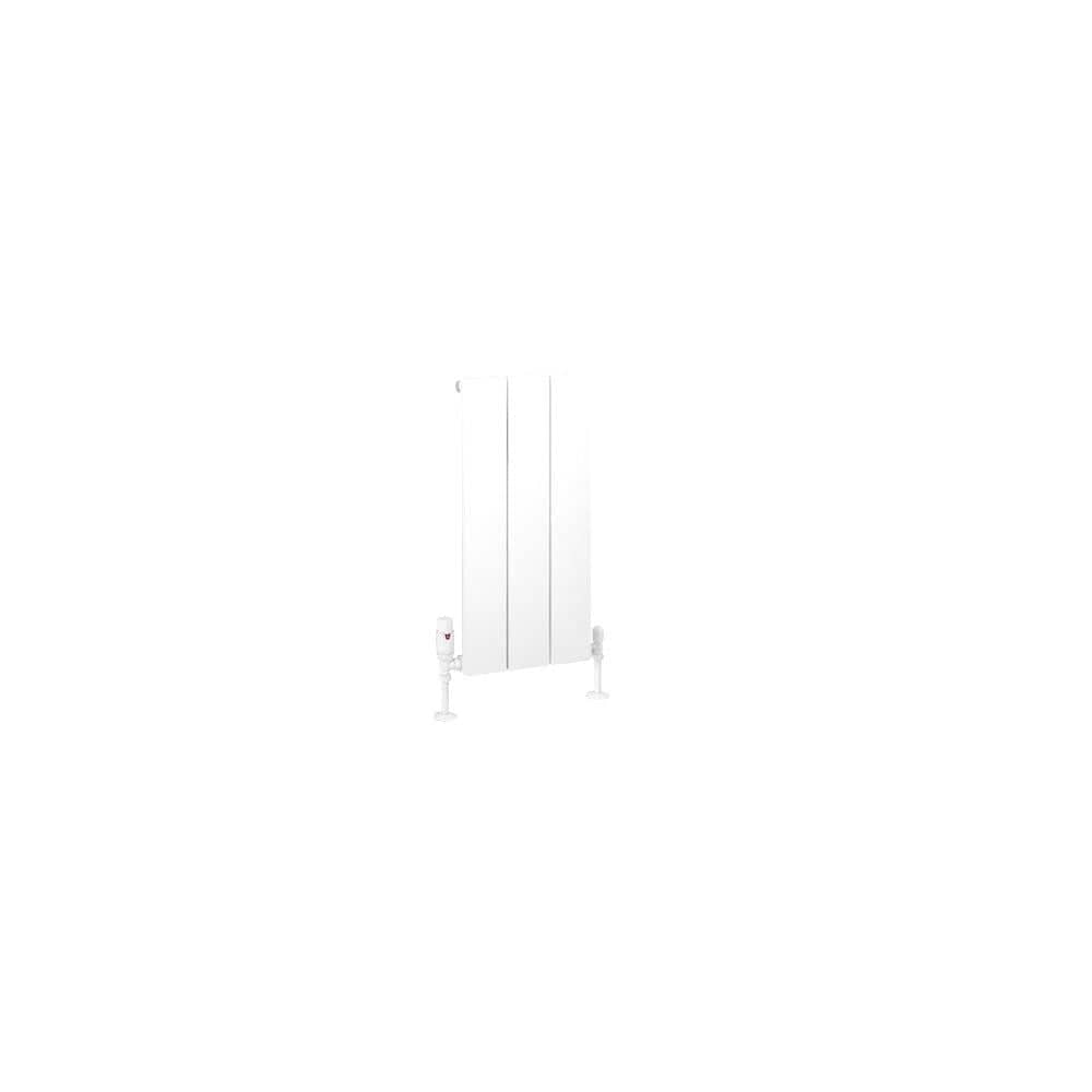 Eastbrook Panel Radiator Eastbrook Charlton Vertical Designer Radiator in Matt White