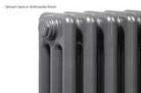 MHS Radiators Column Radiator MHS Multisec Traditional 3 Column Radiator in Anthracite