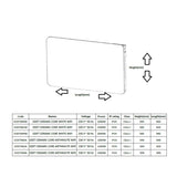 Reina Flat Panel Radiator Reina Odet Ceramic Core WiFi Electric Radiator