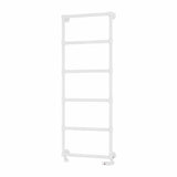 Eastbrook Traditional Towel Rail Eastbrook Stour Vertical Traditional Heated Towel Rail in Matt White 1550 x 600 / Electric Only