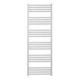 Crosswater Ladder Rail Crosswater MPRO Designer Vertical Towel Radiator in Matt White 1380 x 480mm / Central Heating