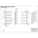 Eastbroook Designer Towel Radiators Eastbrook Rizano Designer Radiator