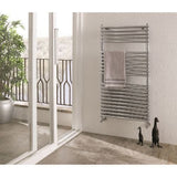 Eastbrook Ladder Rail Eastbrook Biava Double Tube On Tube Heated Towel Rail - 1200mm x 500mm - Chrome