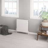 Aquarius Type 22 Compact Panel Radiator in Gloss White