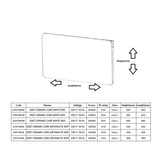 Reina Flat Panel Radiator Reina Odet Ceramic Core WiFi Electric Radiator