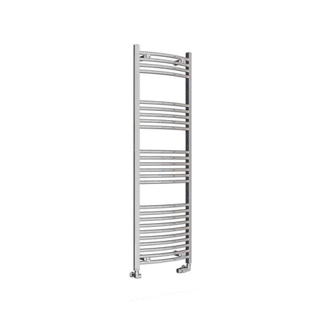 Eastbrook Ladder Rail Eastbrook Wingrave Vertical Curved Heated Towel Rail - 1600 x 500mm - Chrome