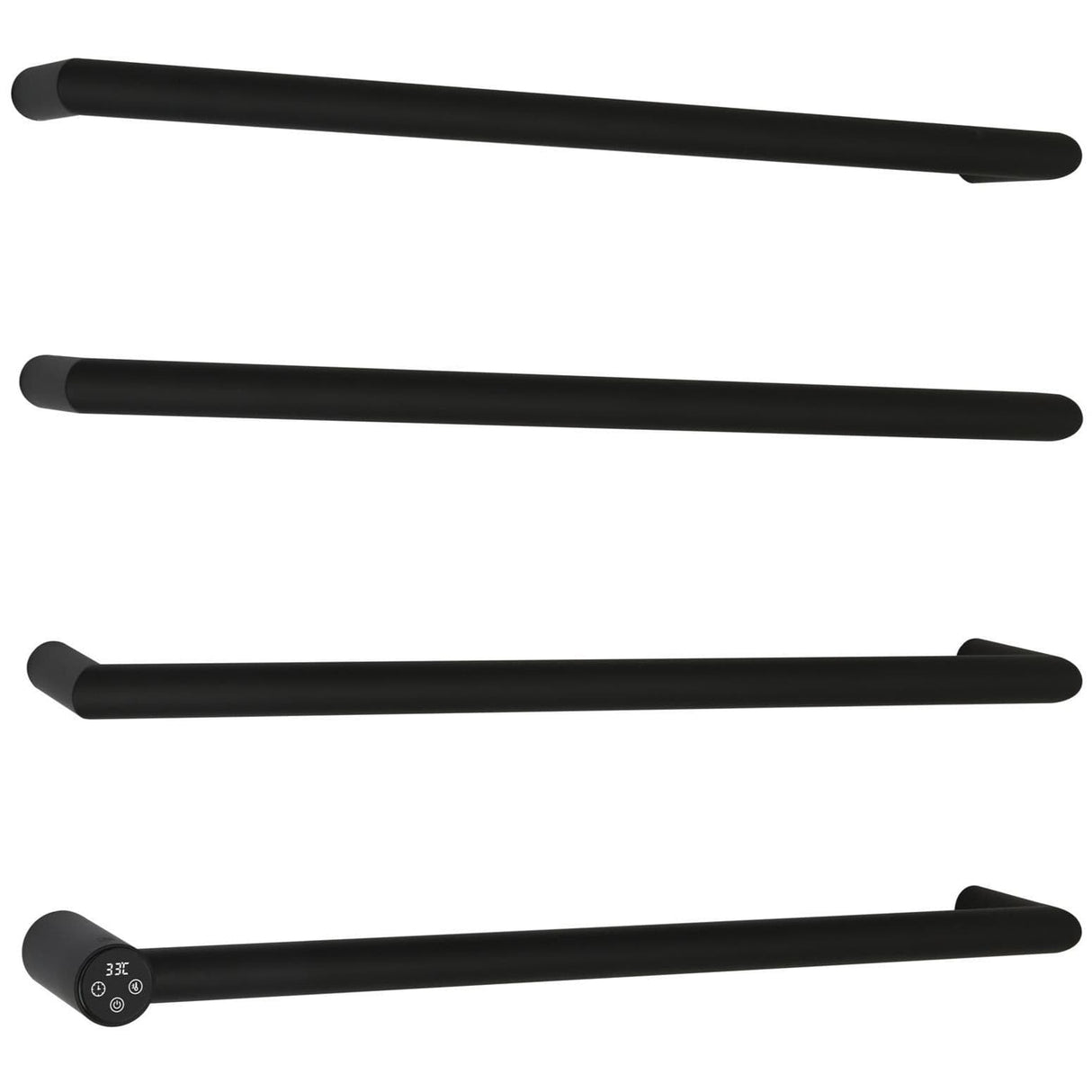 JTP Designer Towel Rail JTP Obi Designer Towel Radiator - 600 x 485mm - Electric Only