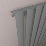 Eastbrook Panel Radiator Eastbrook Tunstall Straight Horizontal Designer Radiator in Matt Anthracite