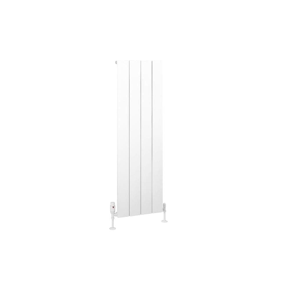 Eastbrook Panel Radiator Eastbrook Charlton Vertical Designer Radiator in Matt White