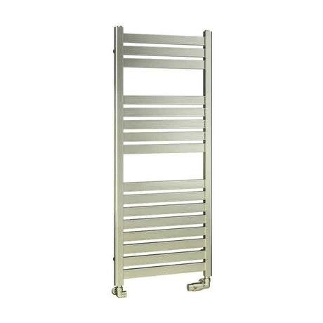 Eastbrook Designer Towel Radiator Eastbrook Staverton Designer Heated Towel Rail - 1200 x 500mm - Brushed Brass