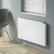 Reina Panel Radiator Reina Maia Wi-Fi Enabled Electric Horizontal Panel Radiator in White 500 x 907mm