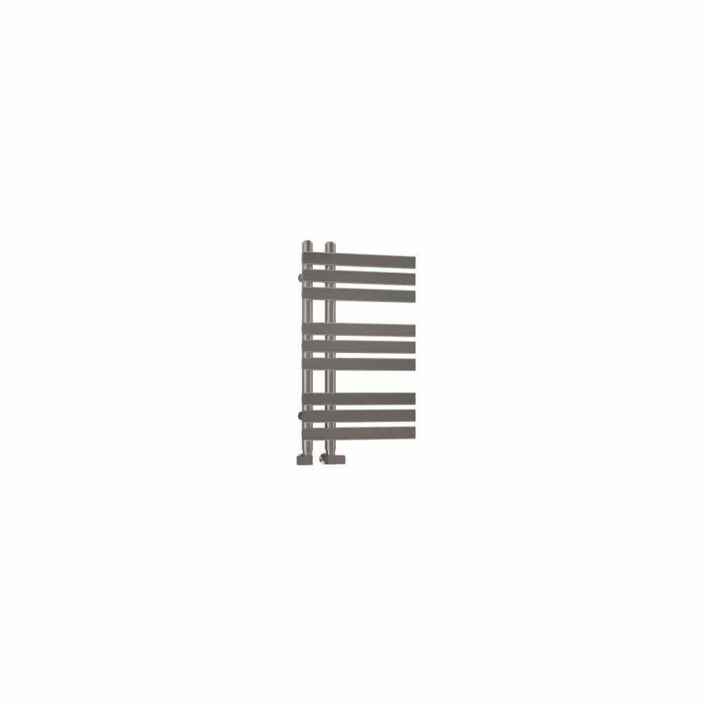 Eastbrook Designer Towel Radiator Eastbrook Leonardo Straight Vertical Heated Towel Rail in Chrome 688 x 500mm / Central Heating