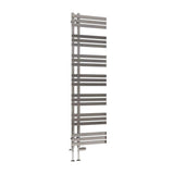 Eastbrook Designer Towel Radiator Eastbrook Leonardo Straight Vertical Heated Towel Rail in Chrome 1800 x 500mm / Dual Fuel
