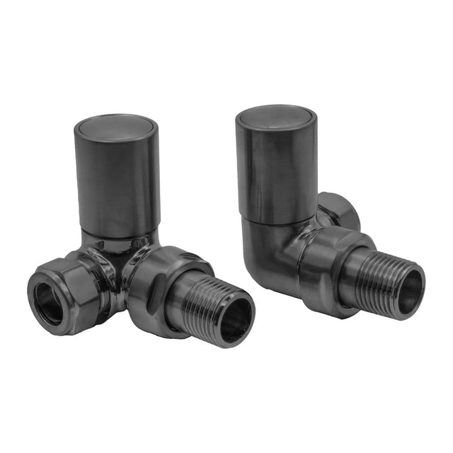 Totally Rads Radiator Valve Reina Crova Manual Radiator Corner Valves Gun Metal