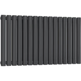 Aquarius Bathrooms Column Radiator Aquarius Athens Horizontal Double Column Radiator