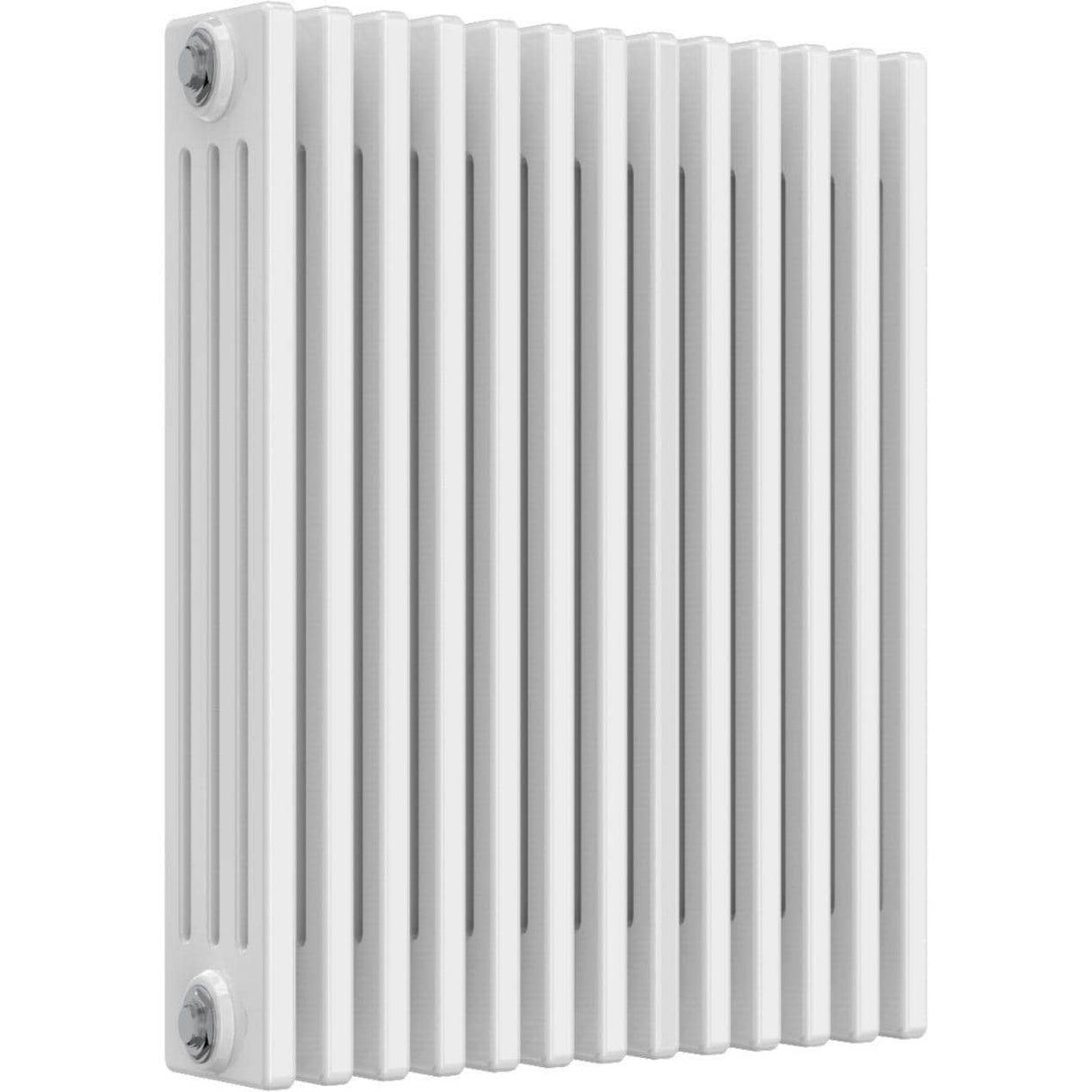Aquarius Bathrooms Column Radiator Aquarius Foundry Horizontal 4 Column Radiator in White 750mm x 605mm