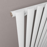 Eastbrook Panel Radiator Eastbrook Tunstall Vertical Designer Radiator - 1800 x 280mm - Matt White