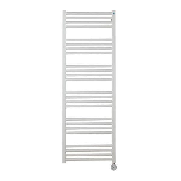 Crosswater Ladder Rail Crosswater MPRO Designer Vertical Towel Radiator in Matt White 1380 x 480mm / Electric Only