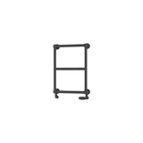 Eastbrook Traditional Towel Rail Eastbrook Stour Vertical Traditional Heated Towel Rail in Anthracite 690 x 500 / Central Heating