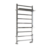 Eastbrook Designer Towel Radiator Eastbrook Launton Straight Vertical Heated Towel Rail in Chrome