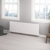 Aquarius Type 22 Compact Panel Radiator in Gloss White