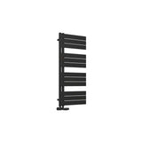 Eastbrook Designer Towel Radiator Eastbrook Helmsley Straight Vertical Designer Towel Rail in Matt Black