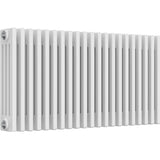 Aquarius Bathrooms Column Radiator Aquarius Foundry Horizontal 4 Column Radiator in White 500mm x 965mm