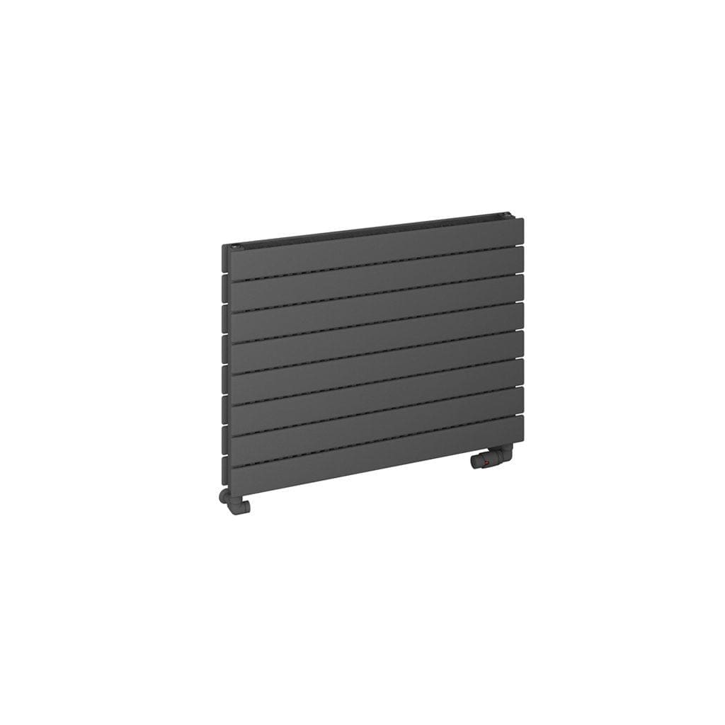 Totally Rads Ladder Rails Eastbrook Wendover Curved Vertical Heated Towel Rail in White