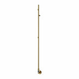 Reina Designer Towel Radiator Reina Ines Dry Electric Designer Towel Pole with Digital Timers - 1500 x 22mm Brushed Brass