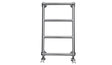 Imperial Traditional Towel Rail Imperial Lund Traditional Wall Mounted Heated Towel Rail in Polished Nickel